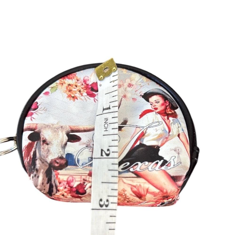 Robin Ruth Texas Round Coin Purse - Picture 5 of 6